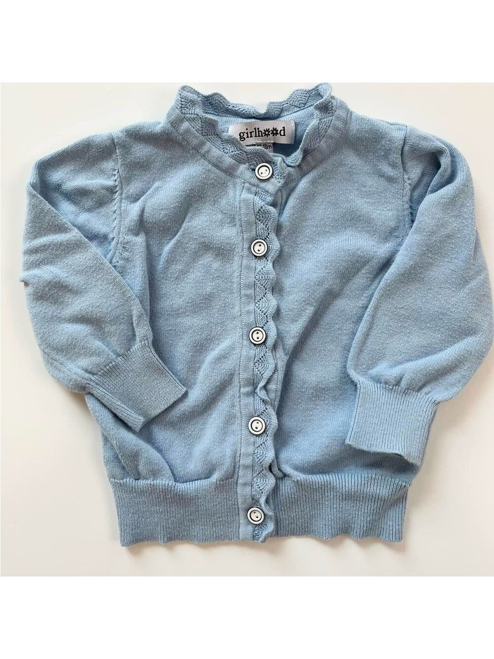 Girlhood Light Blue Cardigan